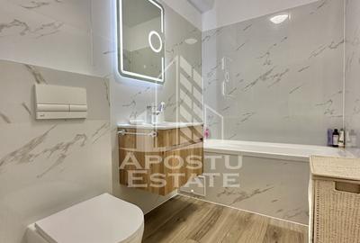 Penthouse cu 3 camere si 2 bai, complet mobilat si utilat in Giroc. - 19