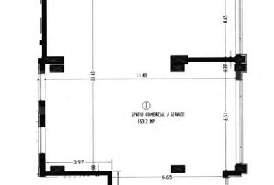 Spațiu comercial, de 153 mp, în Mărăști - 2