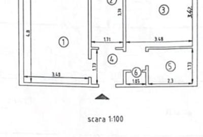 Apartament cu 2 camere decomandat în Nicolina - 7