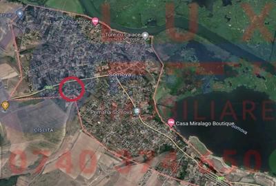 Teren de 1226 mp, în Somova - 2