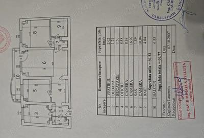 Apartament cu 3 camere semidecomandat în 13 Septembrie - 2