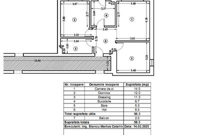 Apartament cu 3 camere, Tineretului, comuna 1 Decembrie-- DIRECT DEZVOLTATOR - 12