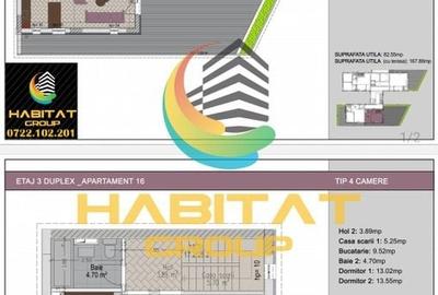 3 camere cu scara interioara si terasa Timpuri Noi - 11