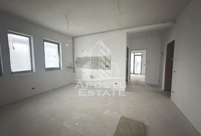 Apartament cu 3 camere, semidecomandat, etaj 2, zona Lidl din Giroc - 1