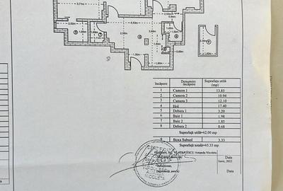 Apartament cu 2 camere în Calea Victoriei