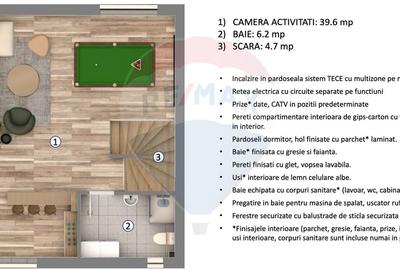 Duplex cu 4 camere cu Canalizare în Ferme - 11