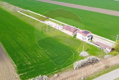 Casa + teren + hala de vanzare in Beregsau – 0% Comision - 2