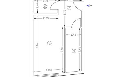 Garsonieră semidecomandată în Eroii Revoluției - 13