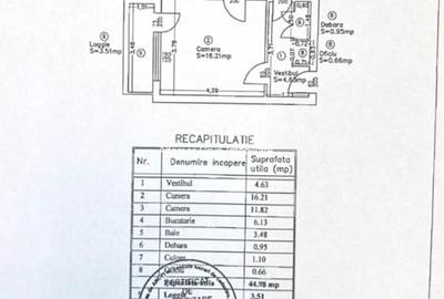 Apartament cu 2 camere în Giurgiului - 12