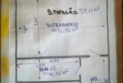 Garsonieră decomandată în Lipovei