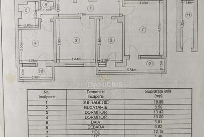 Apartament cu 3 camere decomandat în Central - 6