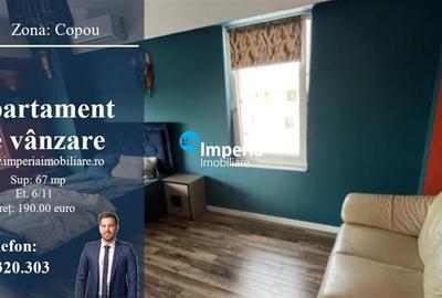 Apartament cu 2 camere decomandat în Copou