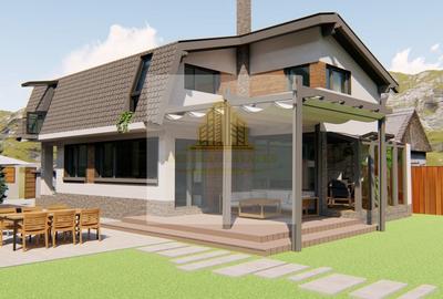 Casa moderna la rosu in Cristian - 2