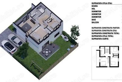 Casă cu 4 camere cu Teren 200 Mp în Drăgășani - 3