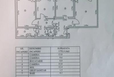 Apartament cu 2 camere decomandat în Faleză - 1