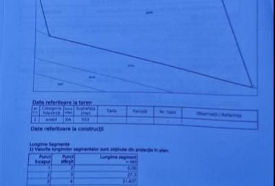 Teren intravilan de 553 mp, în Paleu - 5