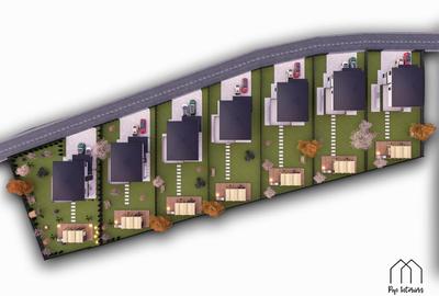 Proiect rezidential! parcele cu autorizatie 600-655mp P+1 zona linistita - 7