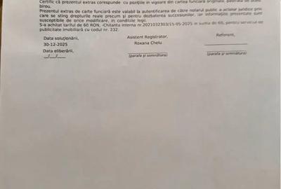 Teren de 5000 mp, în Nanov - 3