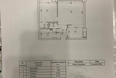 Apartament cu 2 camere, mobilat în Pajura - 6