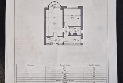 Vanzare apartament cu 2 camere, 48 mp, zona Garii, semidecom - 6