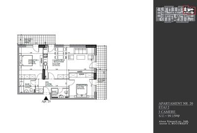 Apartamente 3 camere, Trapezului, P+2, Bloc NOU 2026! - 5