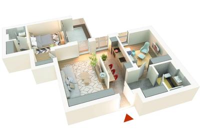 Apartament 3 camere in complex de lux - 10