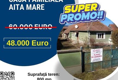 Casă cu 2 camere cu Teren 800 Mp în Aita Mare - 15