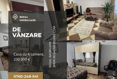 Casă cu 4 camere cu Teren 260 Mp în Central