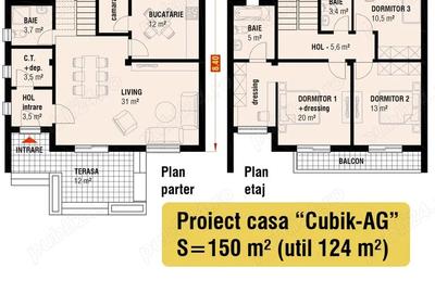 Casă cu Teren 490 Mp în Central - 2