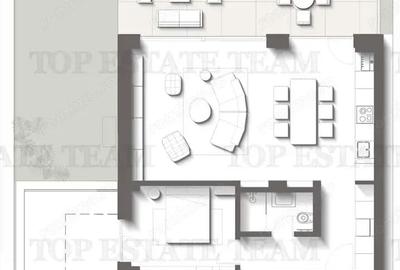 Apartament cu 3 camere în Central