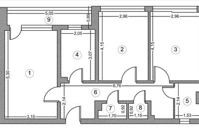 Apartament cu 3 camere decomandat în Nord - 5