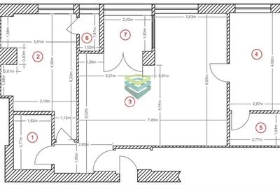 Apartament cu 3 camere semidecomandat, mobilat în Herăstrău - 17