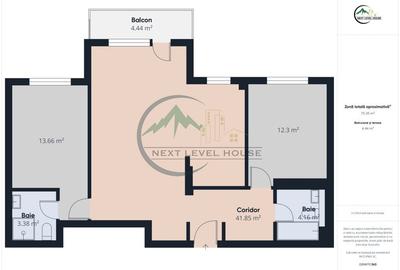 Apartament 3 camere, bloc nou - 10