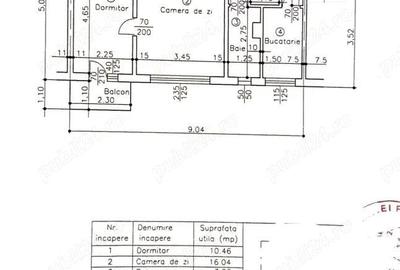 Apartament cu 2 camere decomandat în B-dul București - 8