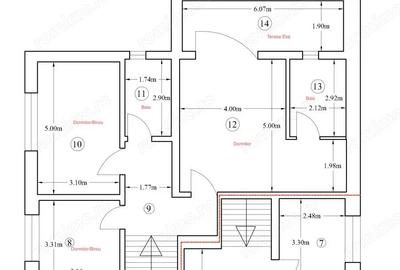 Casă cu 5 camere cu Teren 250 Mp în Independenței