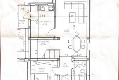 Duplex cu 5 camere cu Canalizare în Moșnița Nouă - 18