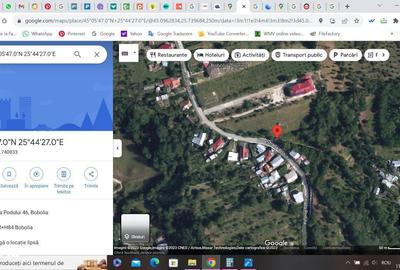 Teren de 1560 mp, în Poiana - 2