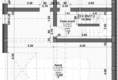 Duplex cu 4 camere cu Canalizare în Chinteni - 14
