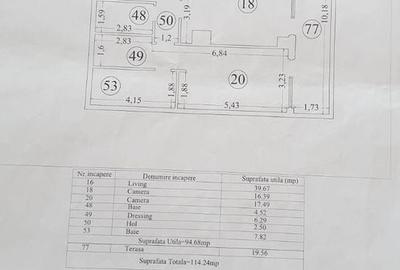 Apartament cu 3 camere decomandat în Cazino - 13