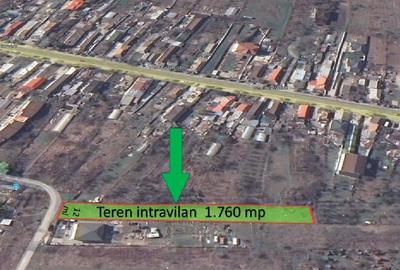 Teren Construcții intravilan de 1760 mp, în Exterior Nord