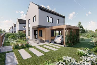 Casa individuala 110mp, situata intr-un ansamblu modern in Mihai Viteazu