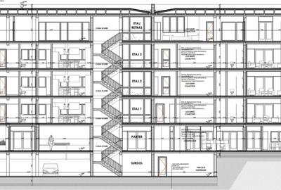Teren in curs de autorizare, S+P+3+ER, 1464mp,cu PUD, Manastur - 2