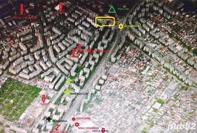 Apartament cu 3 camere semidecomandat în Central - 2