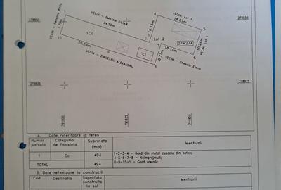 Casă cu 2 camere cu Teren 494 Mp în Central - 4