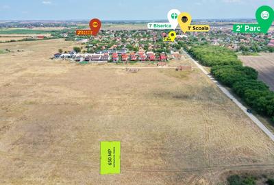 Teren Construcții intravilan de 650 mp, în Covaci - 2