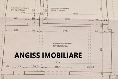 Spațiu comercial, de 60 mp, în Central