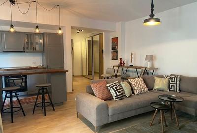 Apartament cu 2 camere decomandat, mobilat în Herăstrău