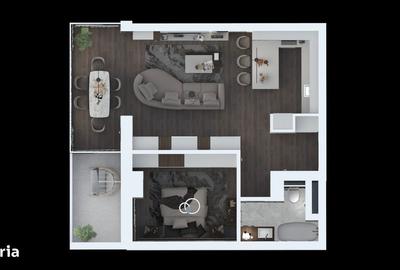 Apartament cu 2 camere în 13 Septembrie - 12