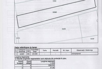 Teren de 31068 mp, în Exterior Vest - 1