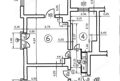 Spa?iu birouri 3 camere langa Tribunal renovare premium,5 min metrou - 17